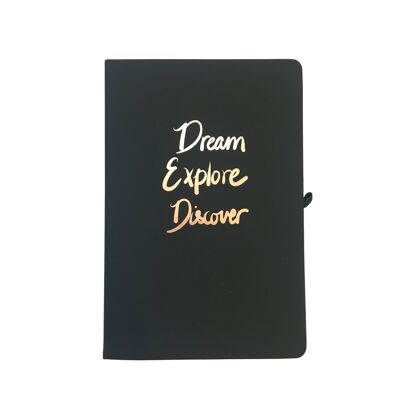 Dream Explore Discover A5 Notebook