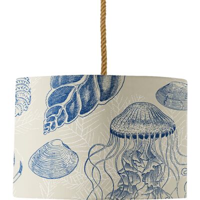 Antiquarian Sealife Buff 45cm Lamp Shade