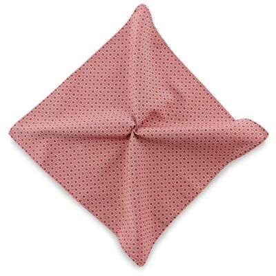 Sir Redman pañuelo de bolsillo Cortese Classico rosa vintage