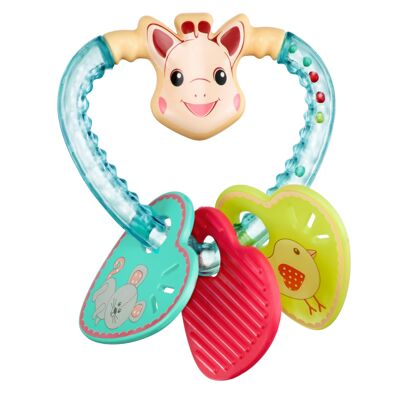 Sophie the giraffe heart rattle