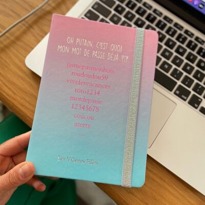 Regalo ideal: CUADERNO DE CONTRASEÑAS