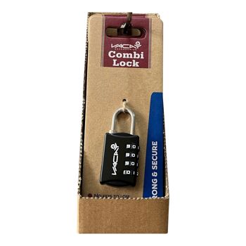 Combi Lock à quatre cadrans, cadenas à combinaison pour bagages, cadenas à 4 chiffres, cadenas de voyage, cadenas à combinaison portable, cadenas à combinaison pour valise 7