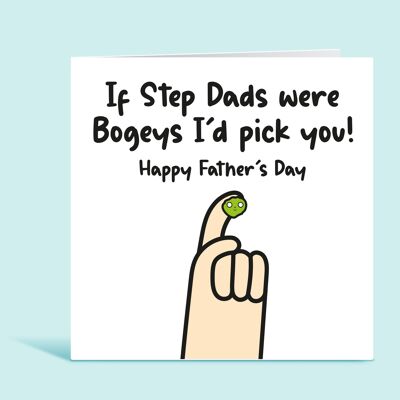 Carte de fête des pères, si les beaux-pères étaient des bobos, je vous choisirais, carte drôle pour beau-père, de beau-fils, de belle-fille, carte pour lui, TH39