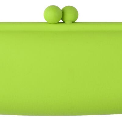 ETUI A LUNETTES SILICONE VERT