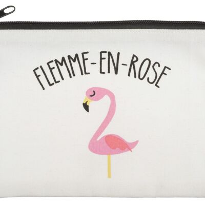 TROUSSE A MAQUILLAGE FLEMME EN ROSE