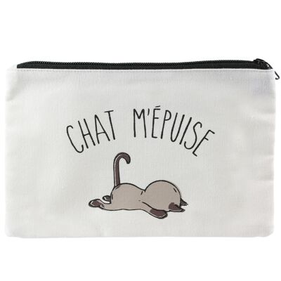 TROUSSE A MAQUILLAGE CHAT M EPUISE
