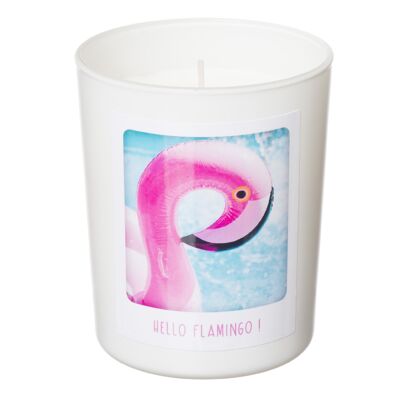 BOUGIE #MOODOFTHEDAY HELLO FLAMINGO