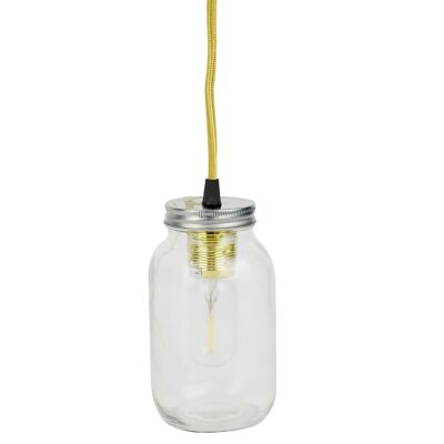 LAMPE BOCAL FIL JAUNE