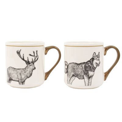 COFFRET DE 2 MUGS INTO THE WILD