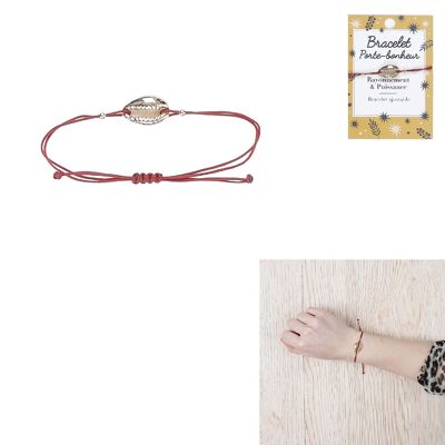 BRACELET PORTE BONHEUR COQUILLAGE