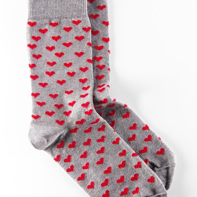 Chaussettes homme coton bio - Paul à Coeur