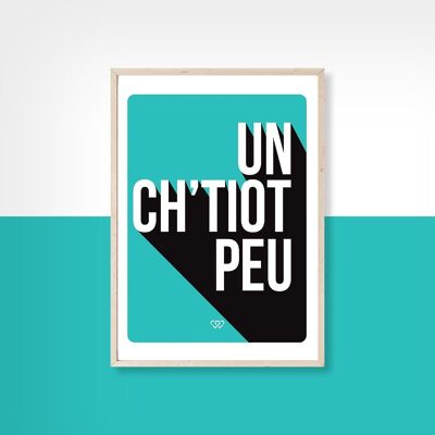 Un ch'tiot peu - Postkarte - 10x15cm