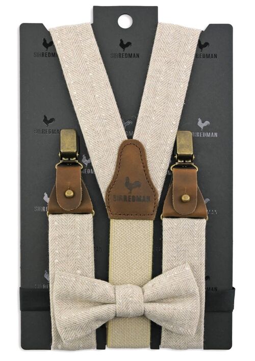 Sir Redman suspenders combi pack Douglas Tweed