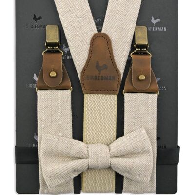 Sir Redman suspenders combi pack Douglas Tweed