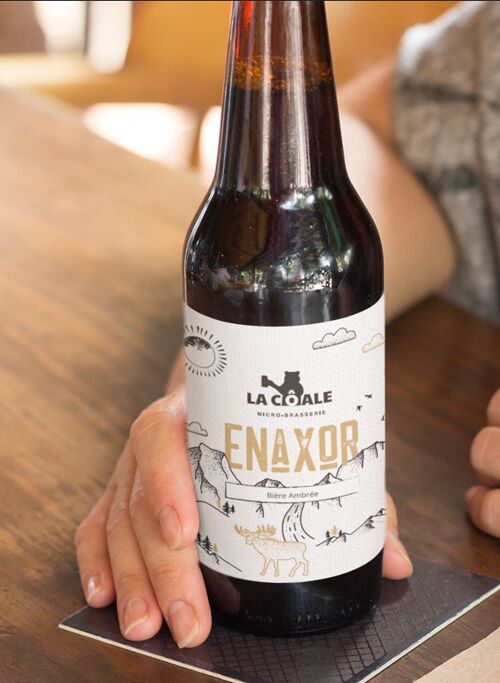 Bière ambrée 33cl - Enaxor