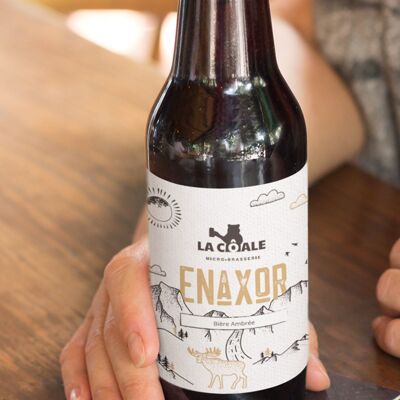 Bière ambrée 33cl - Enaxor