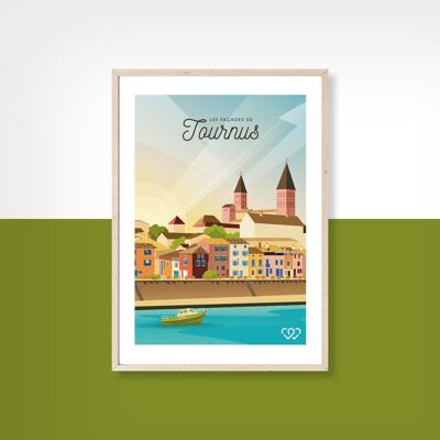Tournus - Postkarte - 10x15cm