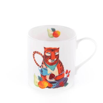 Coffret cadeau thé et tasse pour enfants Merry Tiger 2