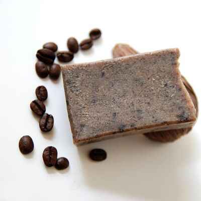 Handmade natural soap: coffee soap (kitchen soap)