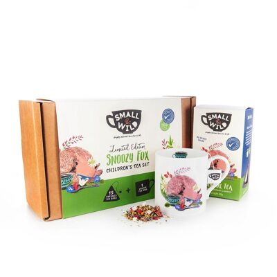 Snoozy Fox Children's Tea & Mug Gift Set