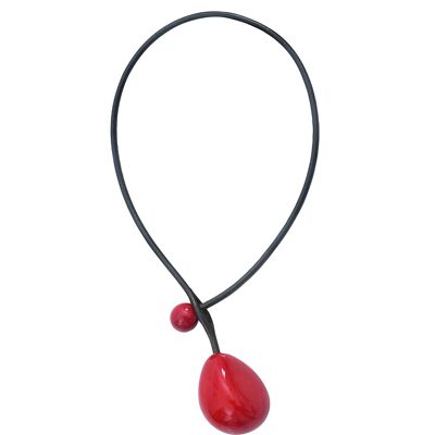 Rote CHERRY-Halskette
