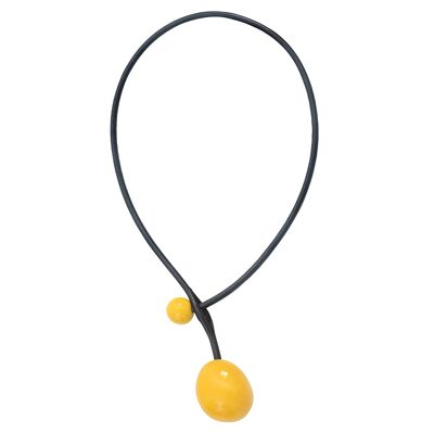 Yellow CHERRY necklace