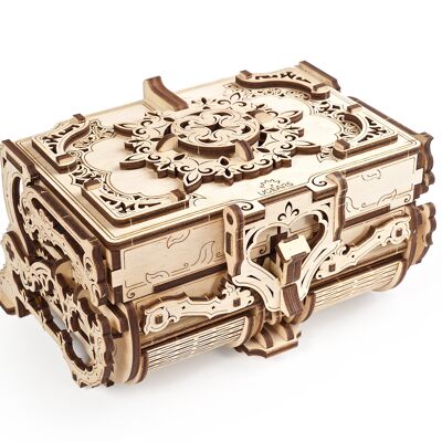 Caja Antigua - Rompecabezas 3D Mecánico