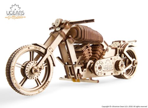 Bike VM-02 - Mechanical 3D Puzzle