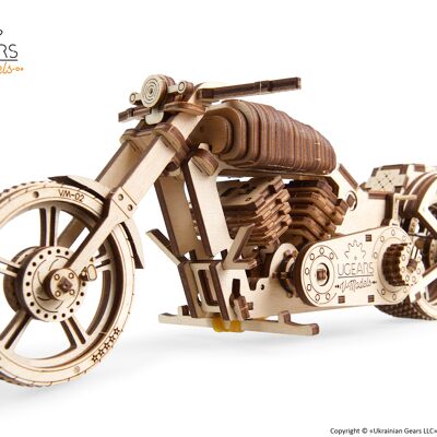 Fahrrad VM-02 - Mechanisches 3D-Puzzle