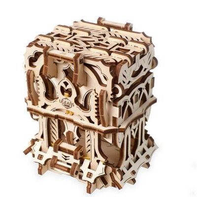 Deck Box - Wooden Mechanical Device for Tabletop Games