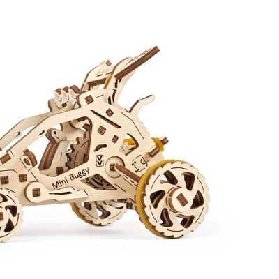 Mini-buggy - Mechanical 3D Puzzle