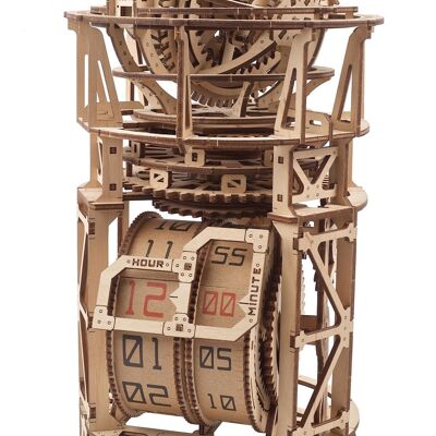 Sky Watcher Tourbillon Table Clock - Mechanical 3D Puzzle