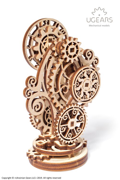Steampunk Clock - Mechanical 3D Puzzle