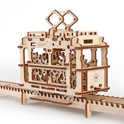 Tram with Rails - Mechanical 3D Puzzle