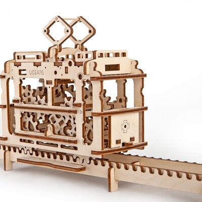 Tram with Rails - Mechanical 3D Puzzle