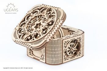 Treasure Box - Puzzle mécanique 3D
