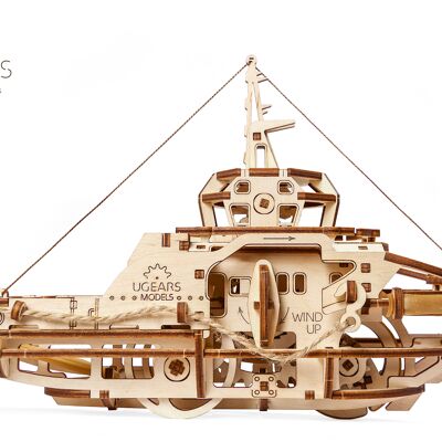Tugboat - Mechanical 3D Puzzle