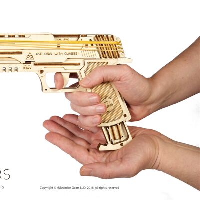 Wolf-01 Handgun - Mechanical 3D Puzzle
