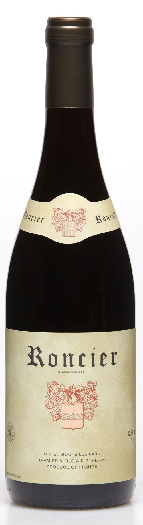 Roncier Vin Rouge 75cl Authentique (VDF Bourgogne) - Idéal avec du Saucisson et de la Charcuterie