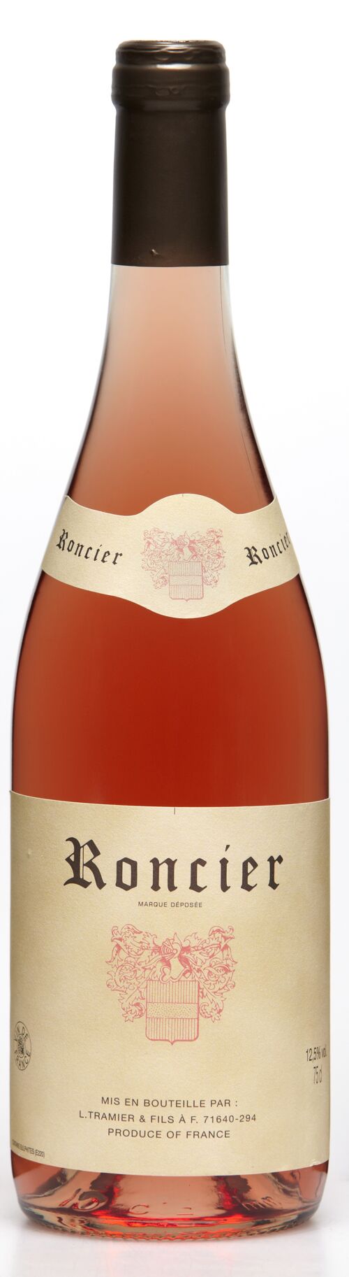 Roncier Vin Rosé 75cl Authentique (VDF Bourgogne) - idéal à l'apéritif avec olives, chips, etc...