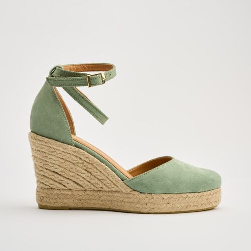 Espadrilles Aria Mint with double strap