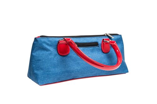 Sac HAUTE COUTURE isotherme Denim 1 blle + tire-bouchons