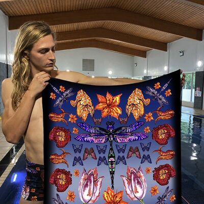 Silk Scarf-Sultan of Butterfly Valley Series-6