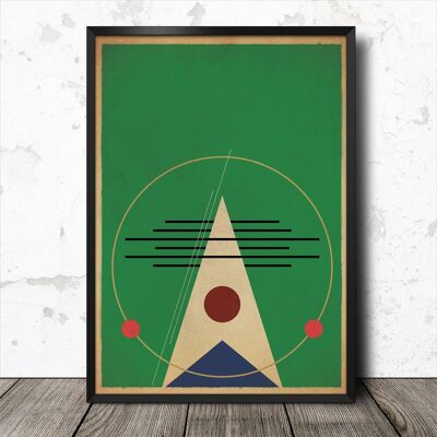 Suprematist 01 Abstrakter geometrischer minimalistischer Kunstdruck