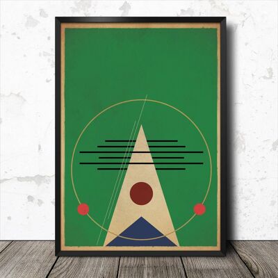 Suprematist 01 Abstract Geometric Minimalist Art Print