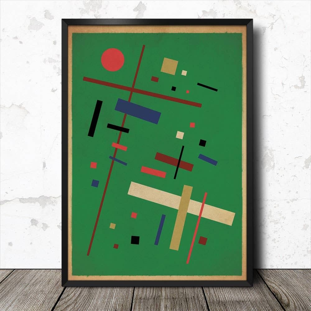 Suprematist 08 Abstrakter geometrischer minimalistischer Kunstdruck