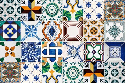 Adhesive Tiles "Ceramic Pachwork" - 40x60