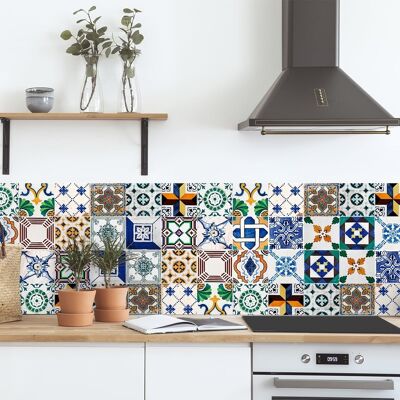 Adhesive Tiles "Ceramic Pachwork" - 60x90