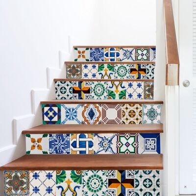 Adhesive Tiles "Ceramic Pachwork" - 80x120