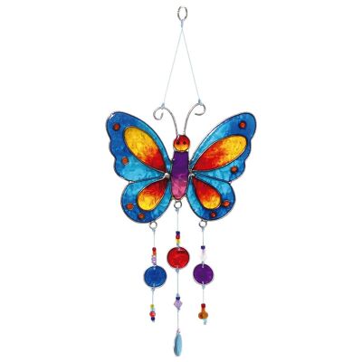 Farfalla mobile azzurro 29cm